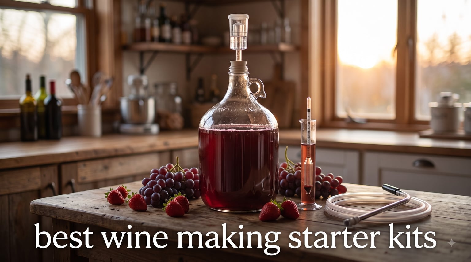 best wine making starter kits