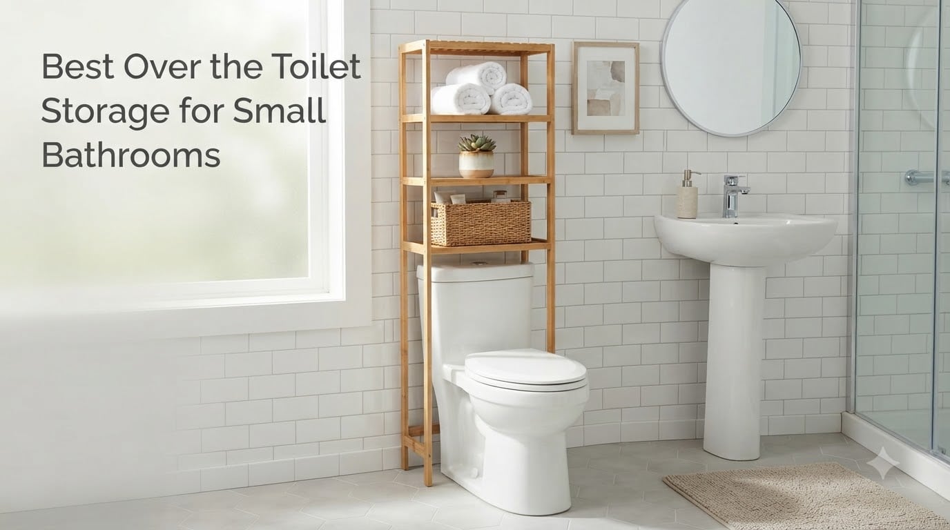 Best Over the Toilet Storage for Small Bathrooms