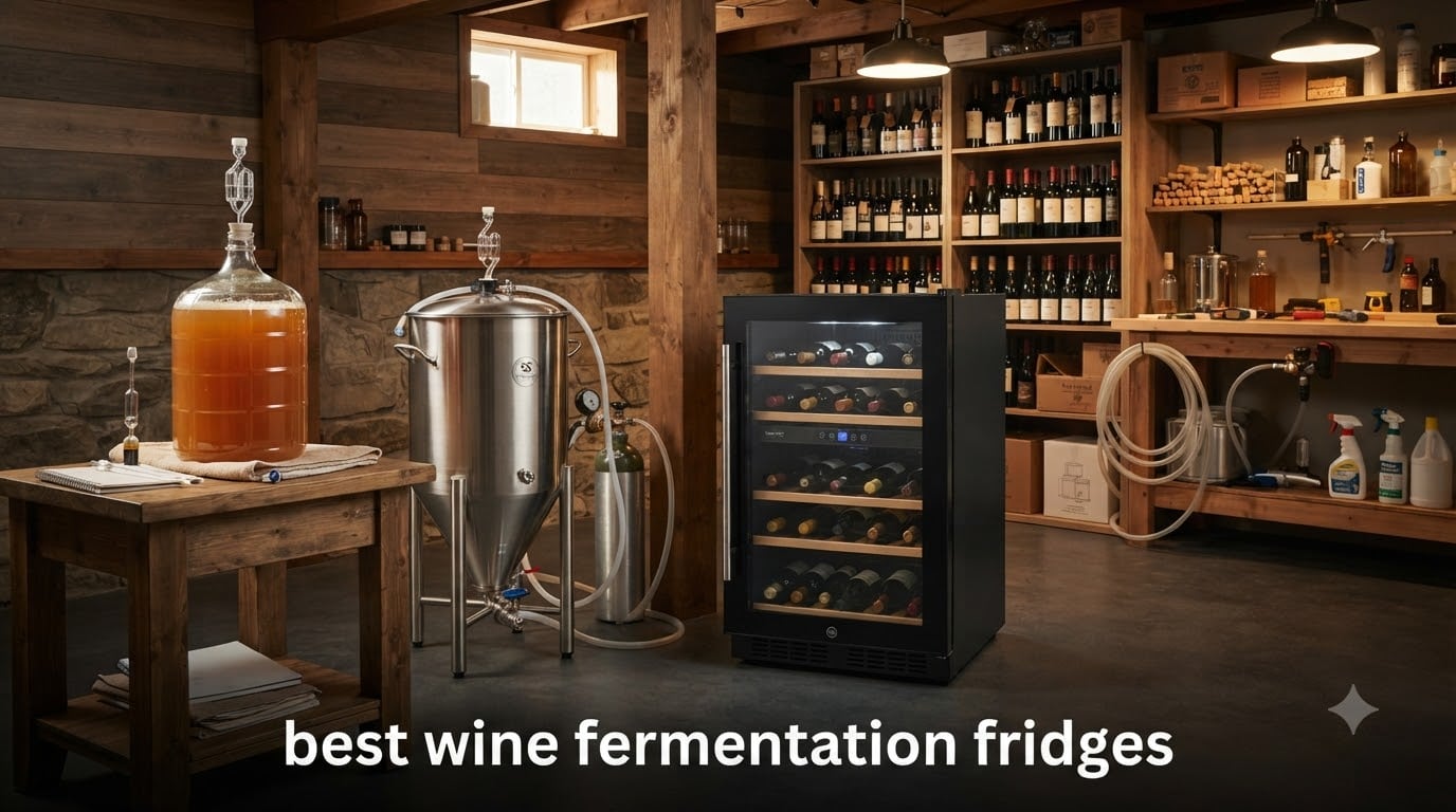 best wine fermentation fridges