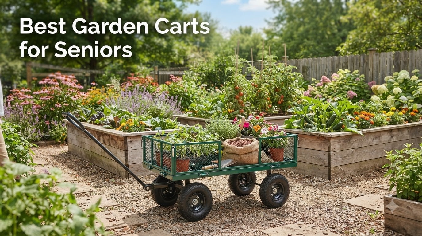 Best Garden Carts for Seniors