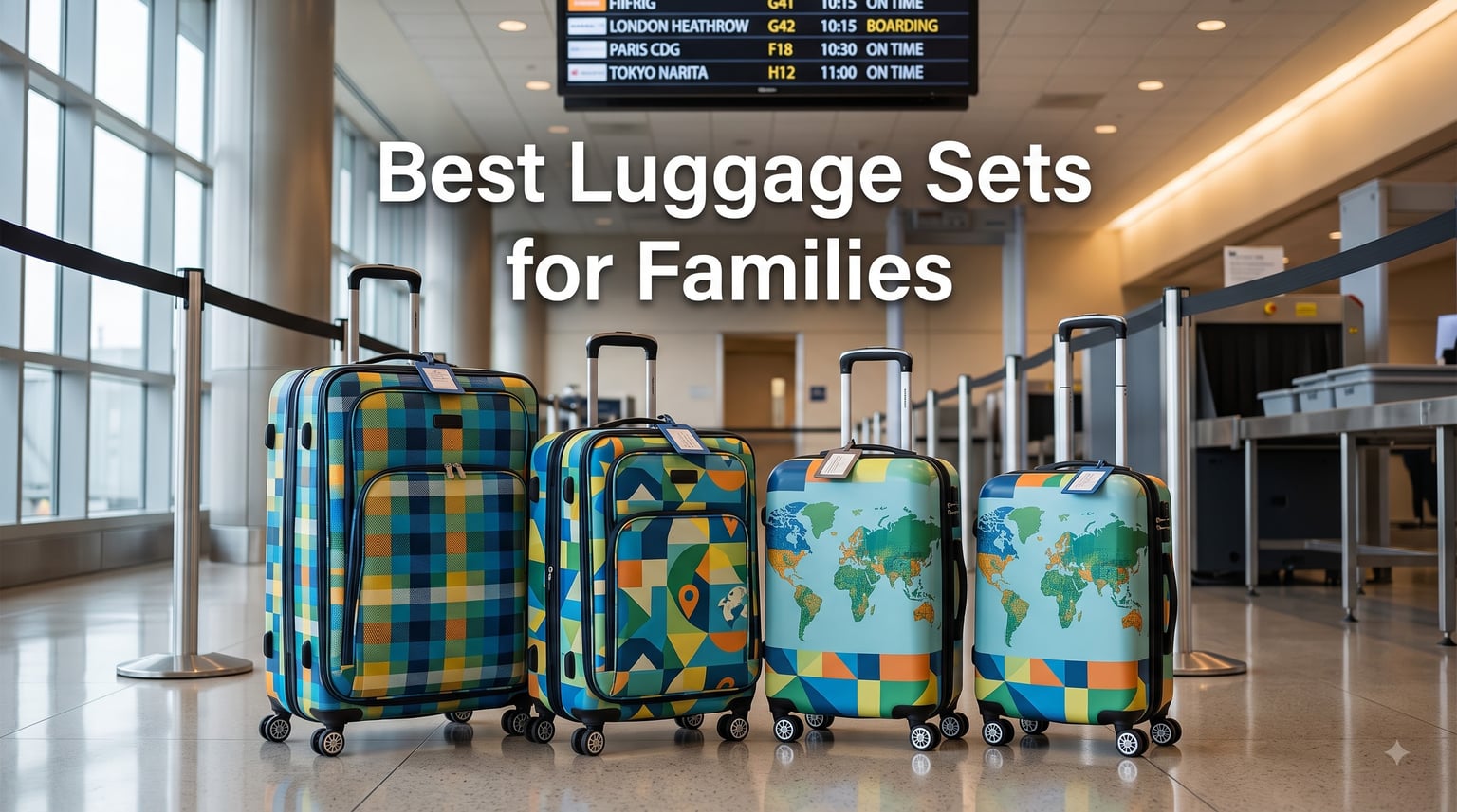 Best Luggage Sets for Families