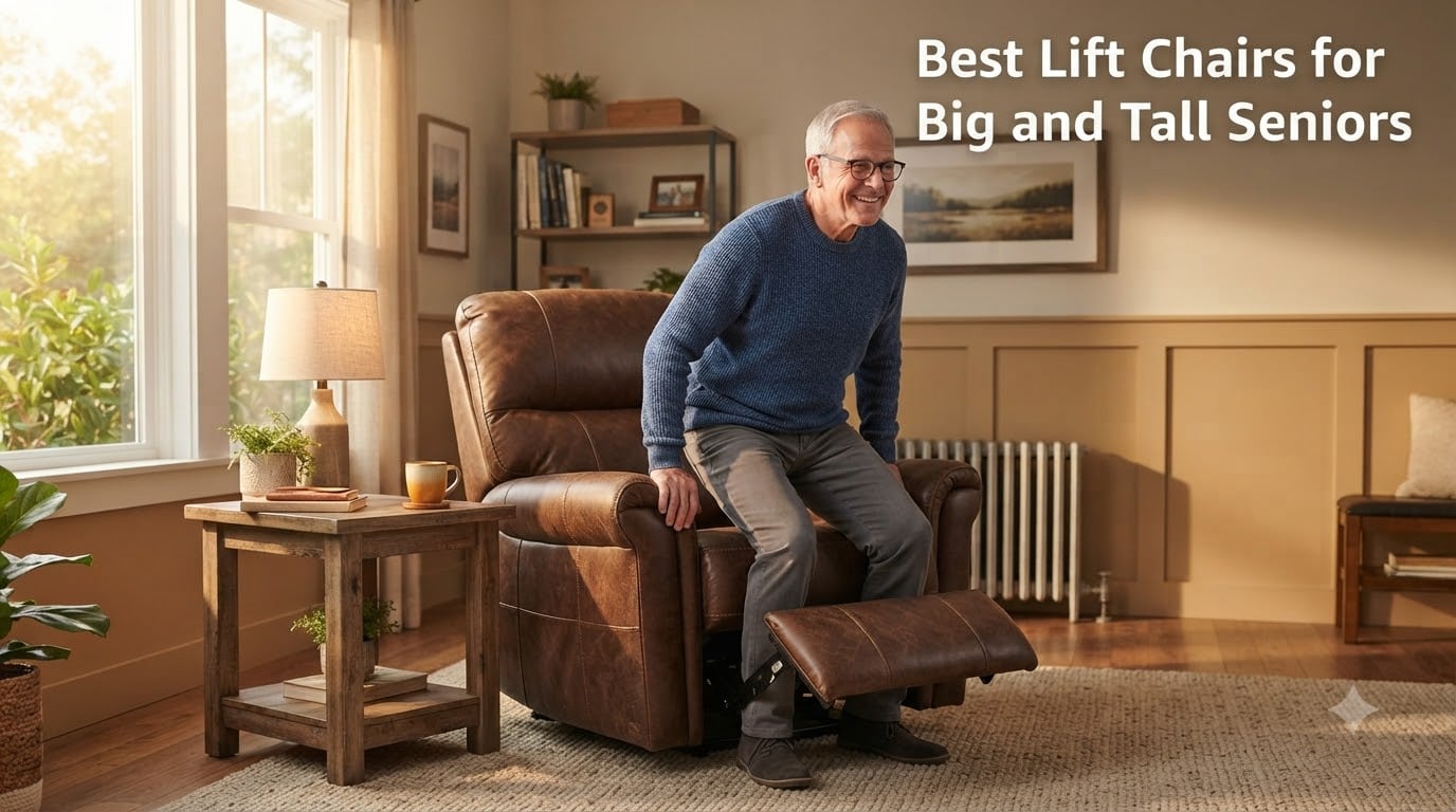 Best Lift Chairs for Big and Tall Seniors