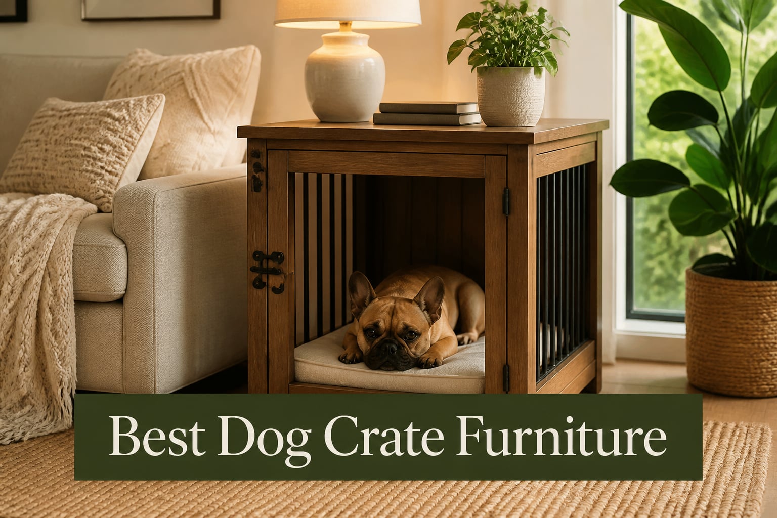 Best Dog Crate Furniture