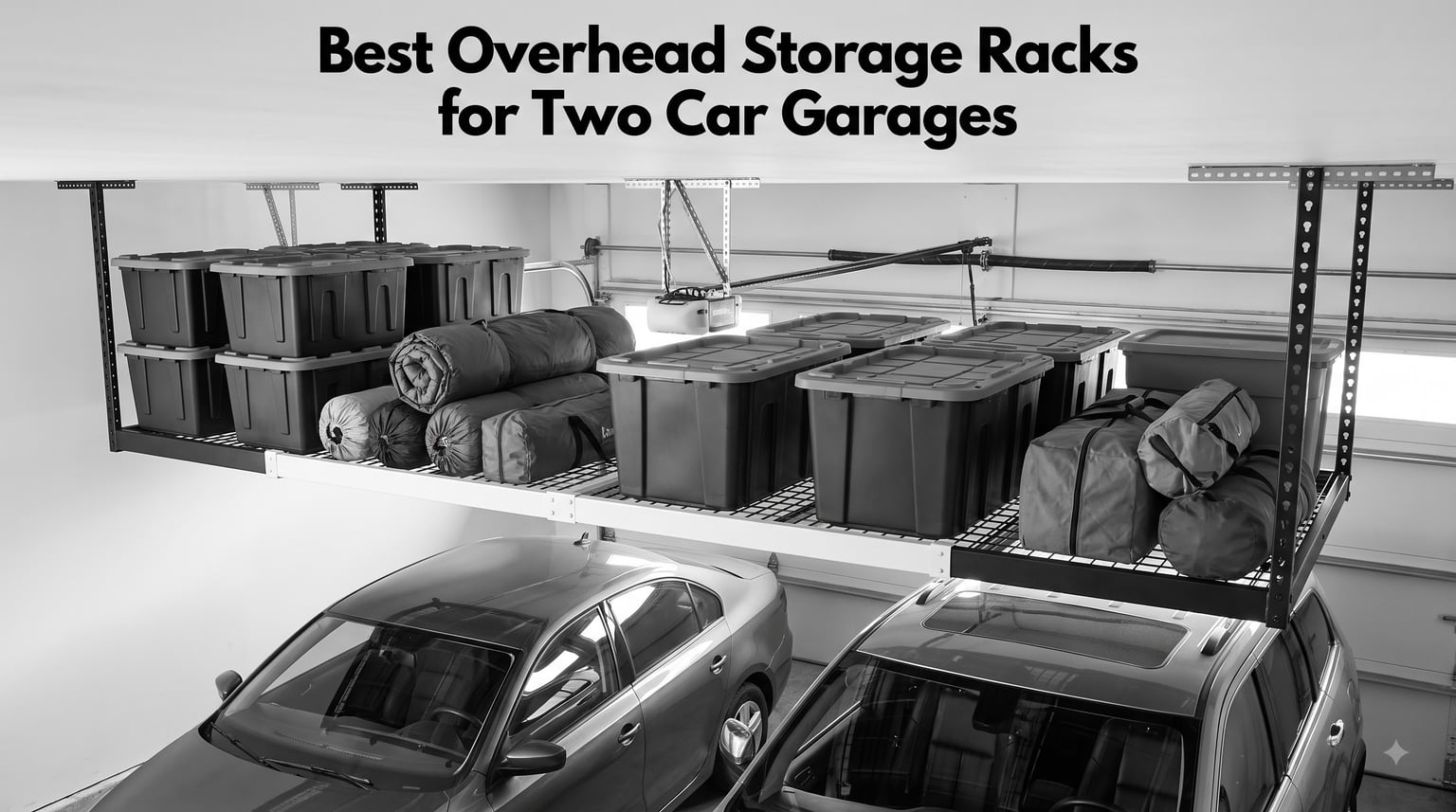 Best Overhead Storage Racks for Two Car Garages