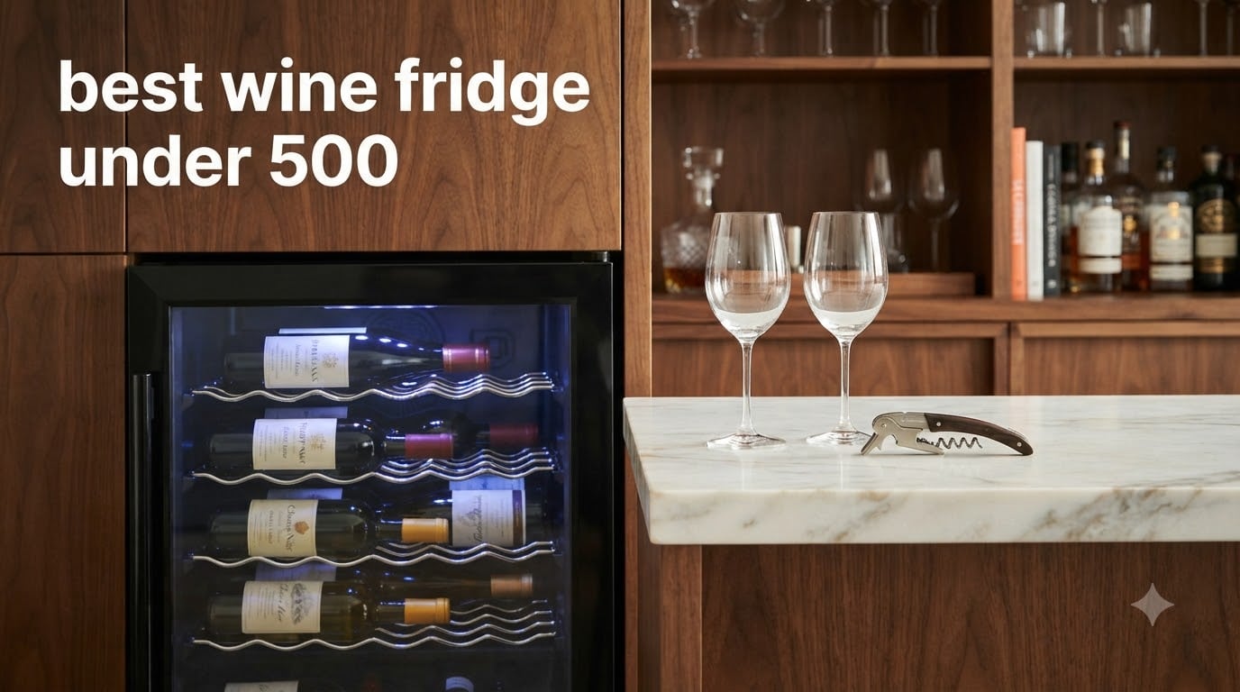 best wine fridge under 500
