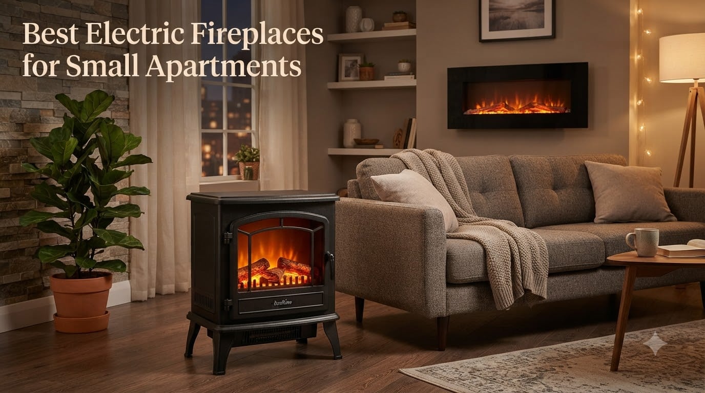 Best Electric Fireplaces for Small Apartments