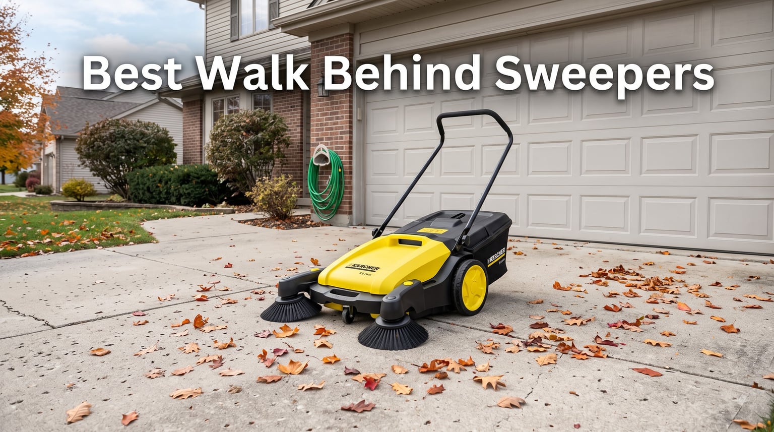 Best Walk Behind Sweepers