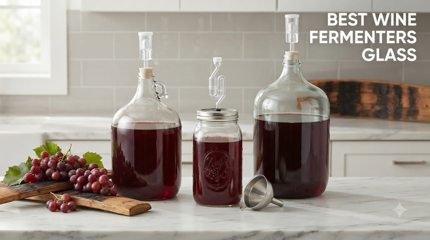 best wine fermenters glass