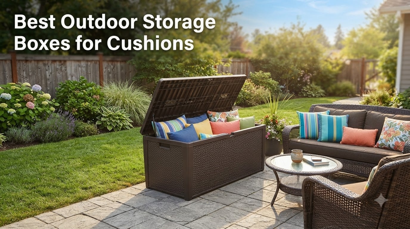 Best Outdoor Storage Boxes for Cushions