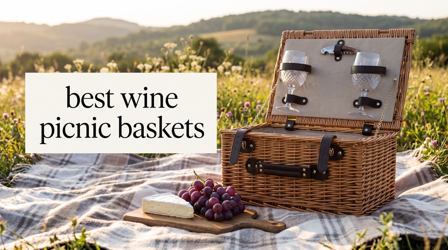 best wine picnic baskets