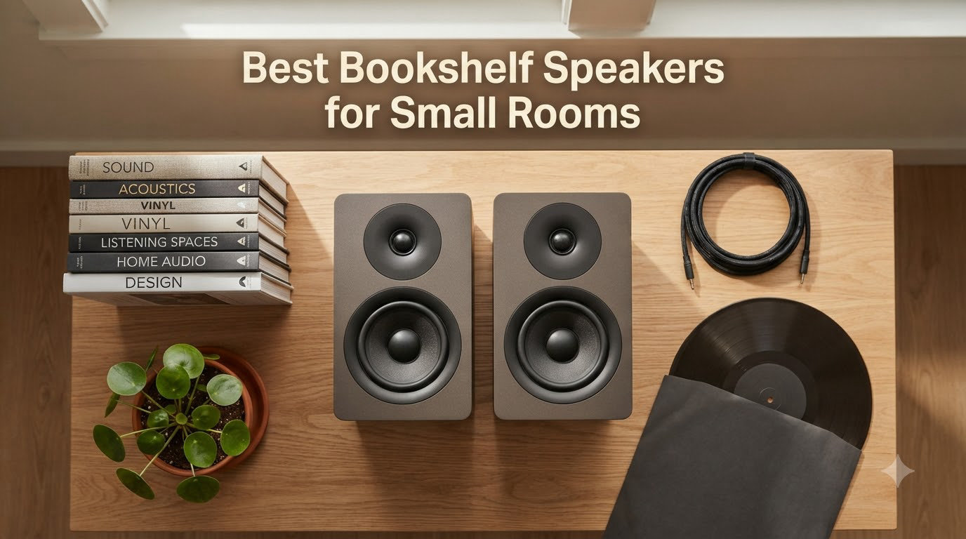 Best Bookshelf Speakers for Small Rooms