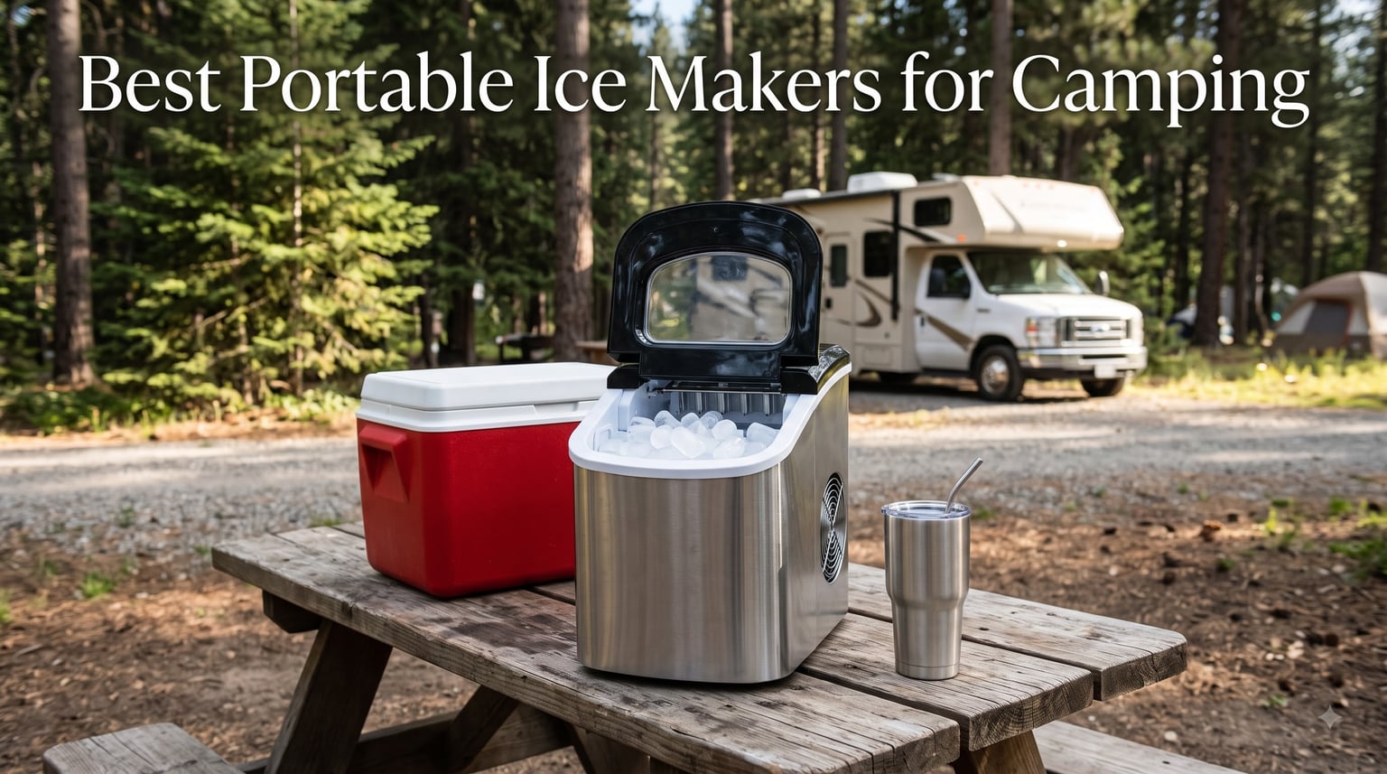 Best Portable Ice Makers for Camping