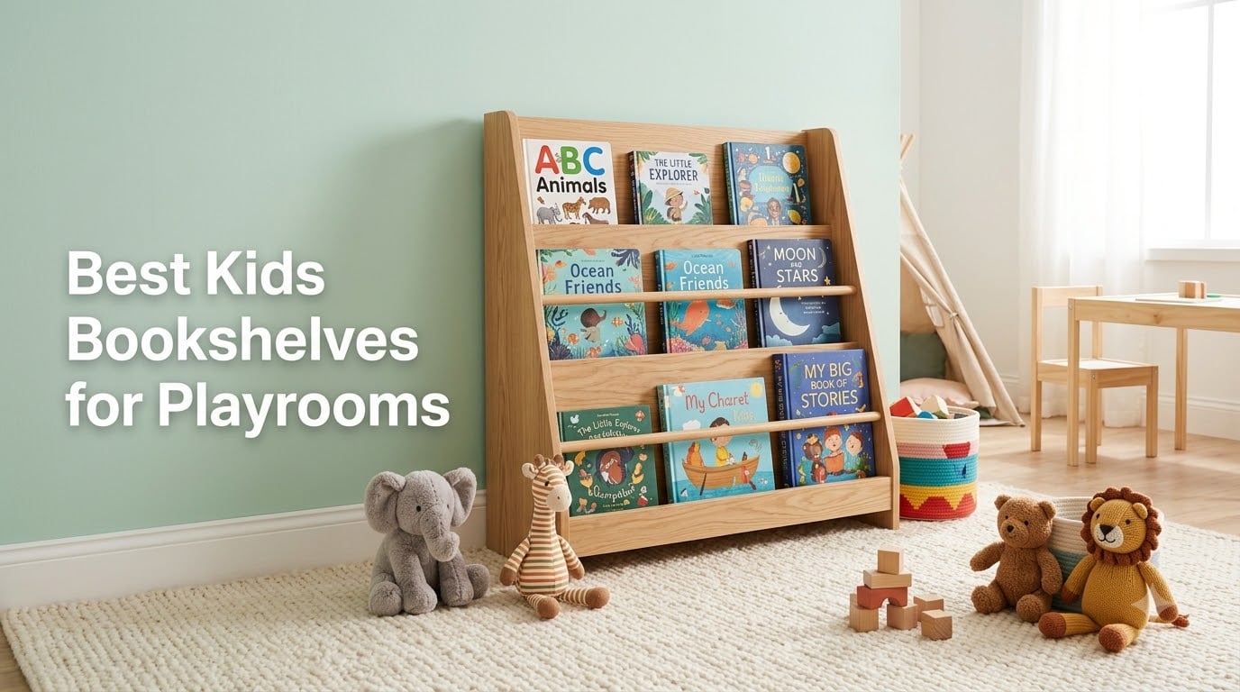 Best Kids Bookshelves for Playrooms