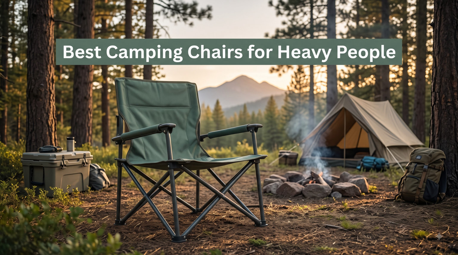 Best Camping Chairs for Heavy People