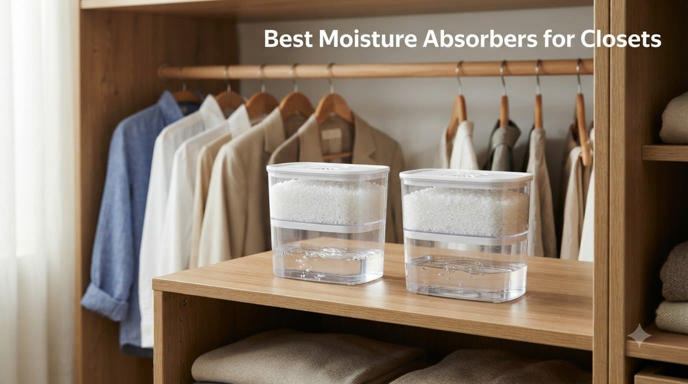 Best Moisture Absorbers for Closets