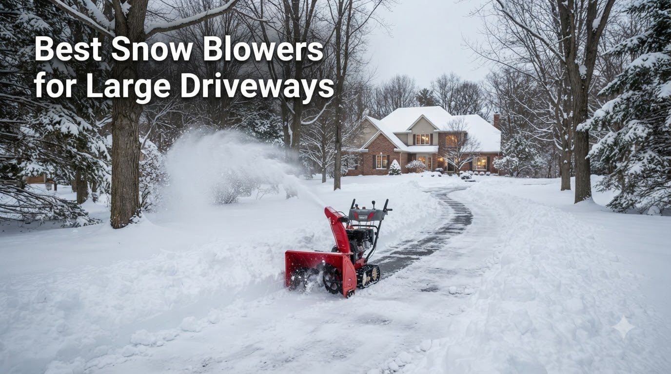 Best Snow Blowers for Large Driveways