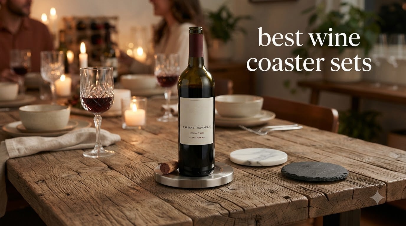 best wine coaster sets