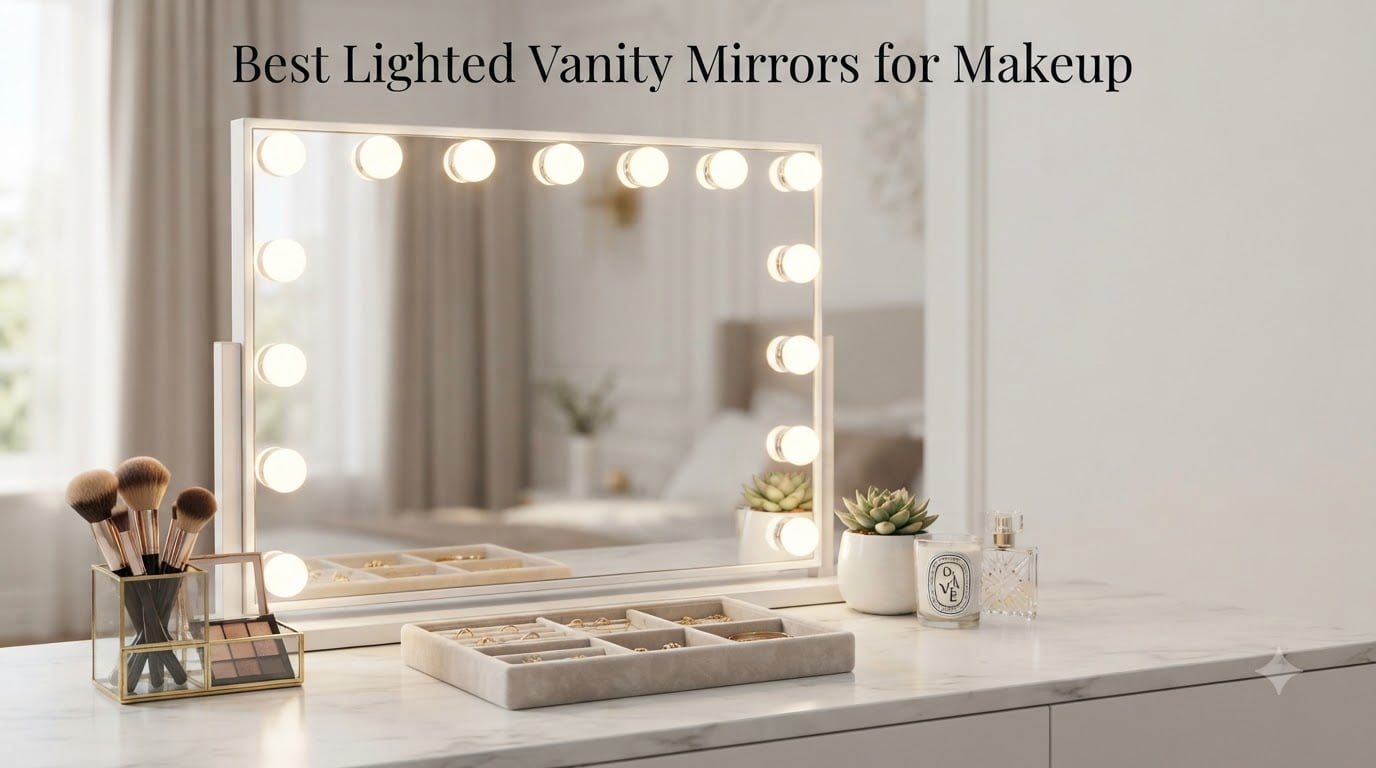 Best Lighted Vanity Mirrors for Makeup