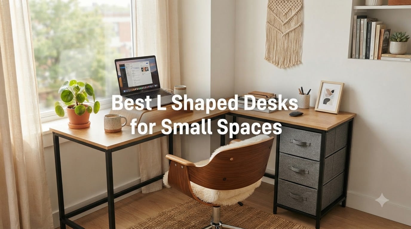 Best L Shaped Desks for Small Spaces