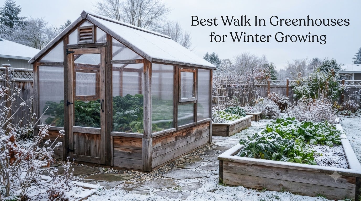 Best Walk In Greenhouses for Winter Growing