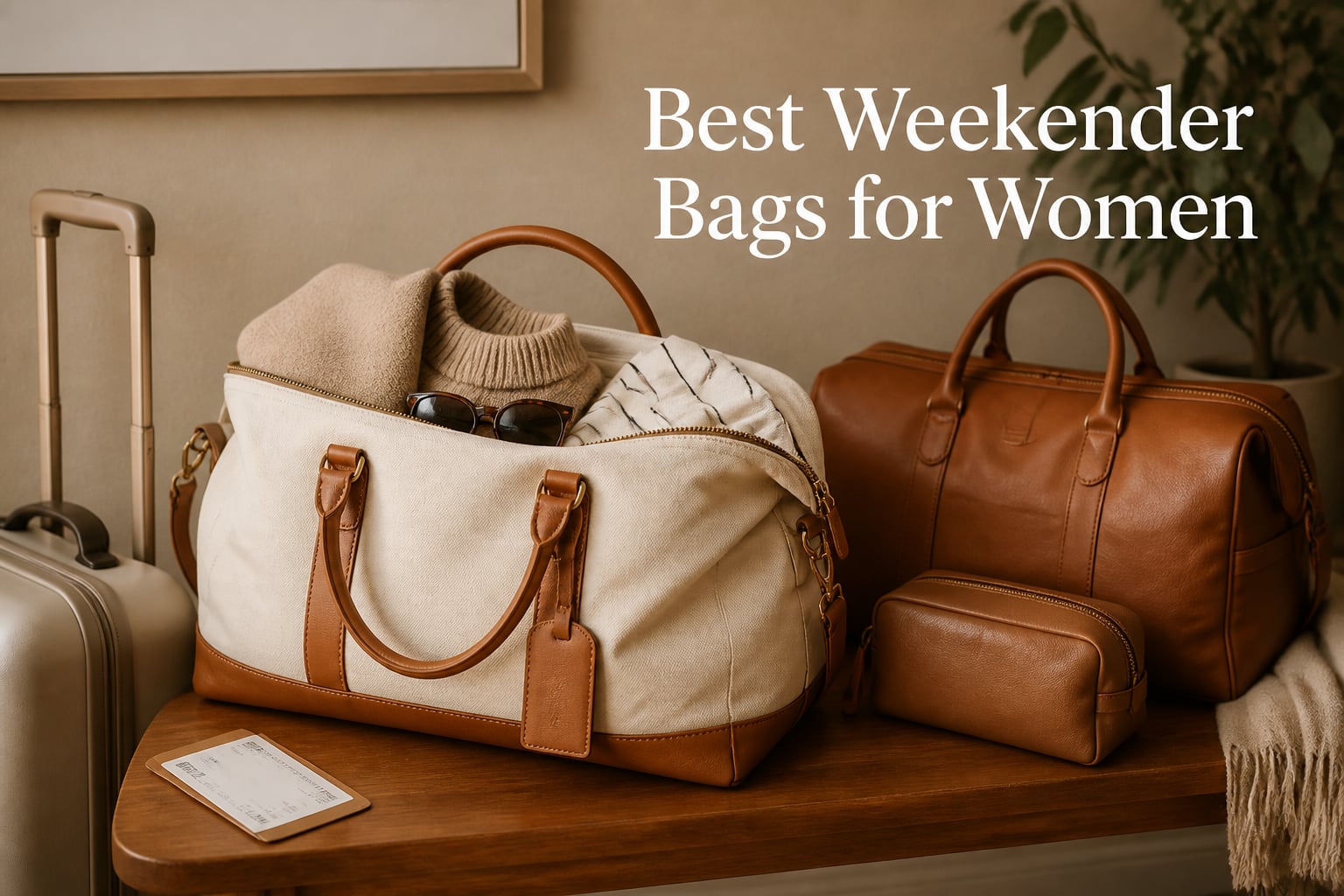 Best Weekender Bags for Women