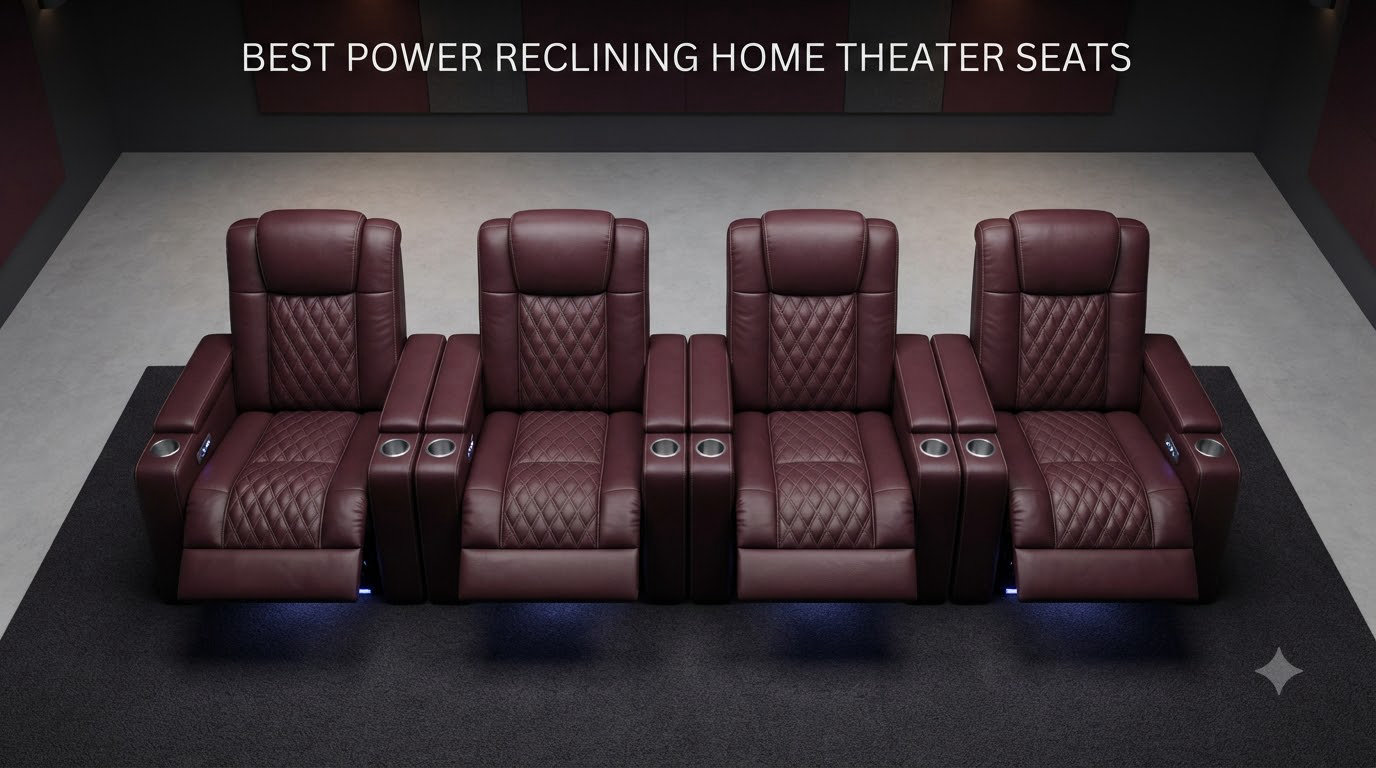 Best Power Reclining Home Theater Seats