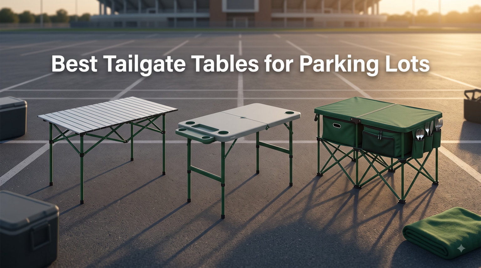 Best Tailgate Tables for Parking Lots