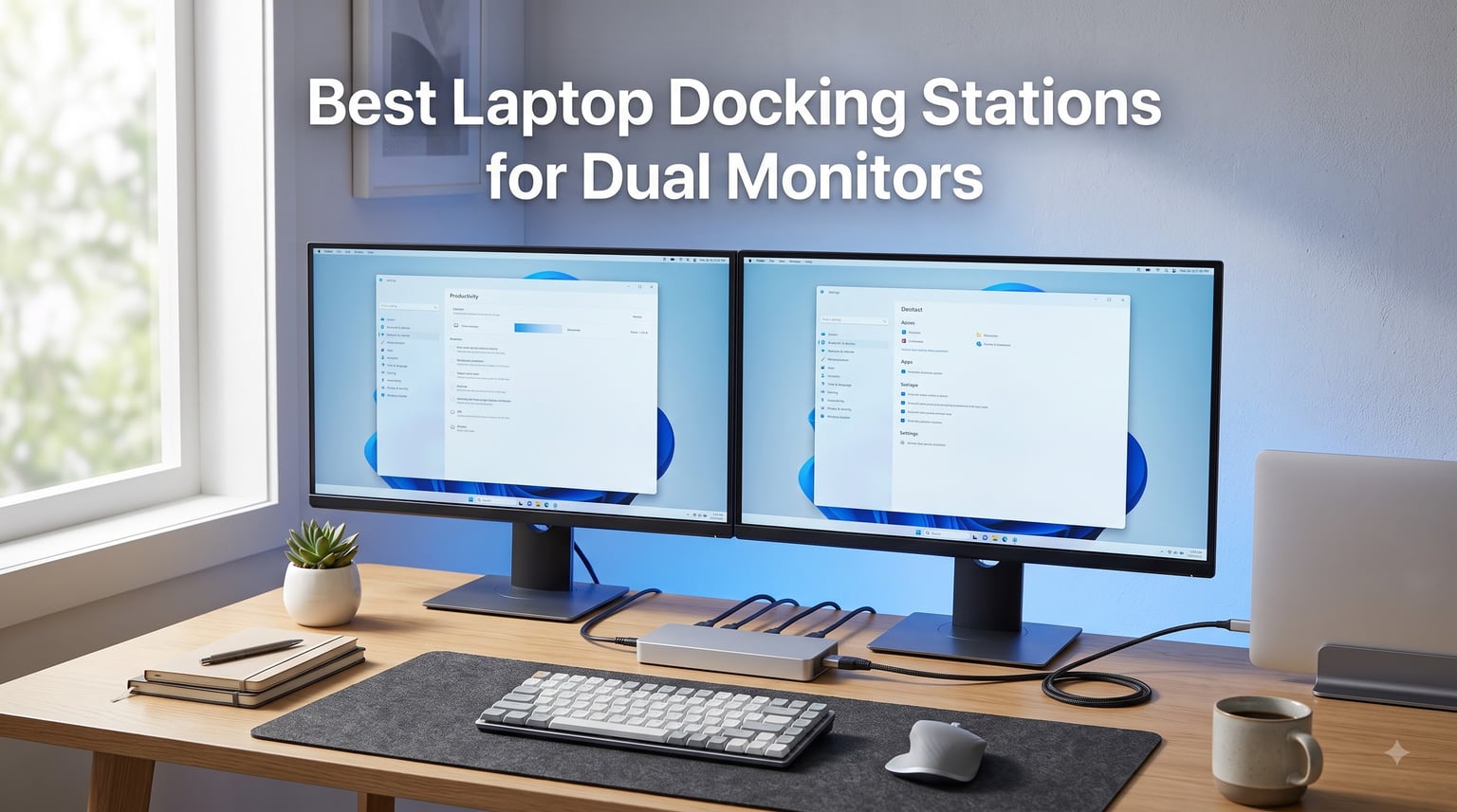 Best Laptop Docking Stations for Dual Monitors