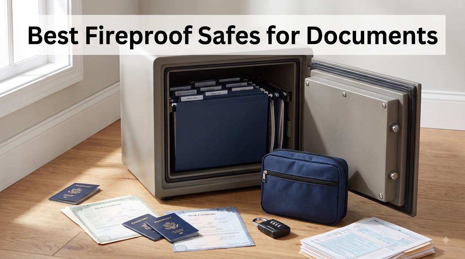 Best Fireproof Safes for Documents