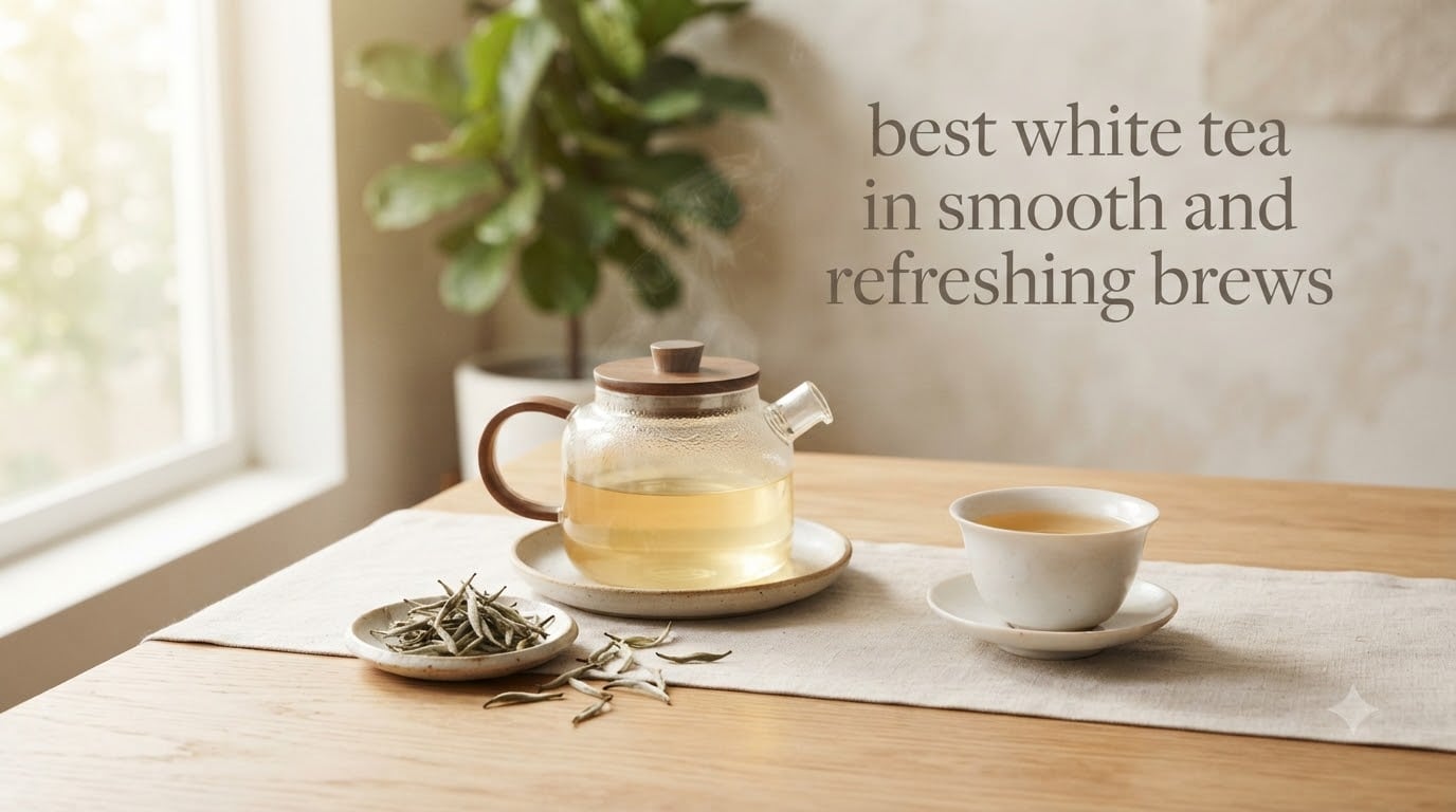 best white tea in smooth and refreshing brews