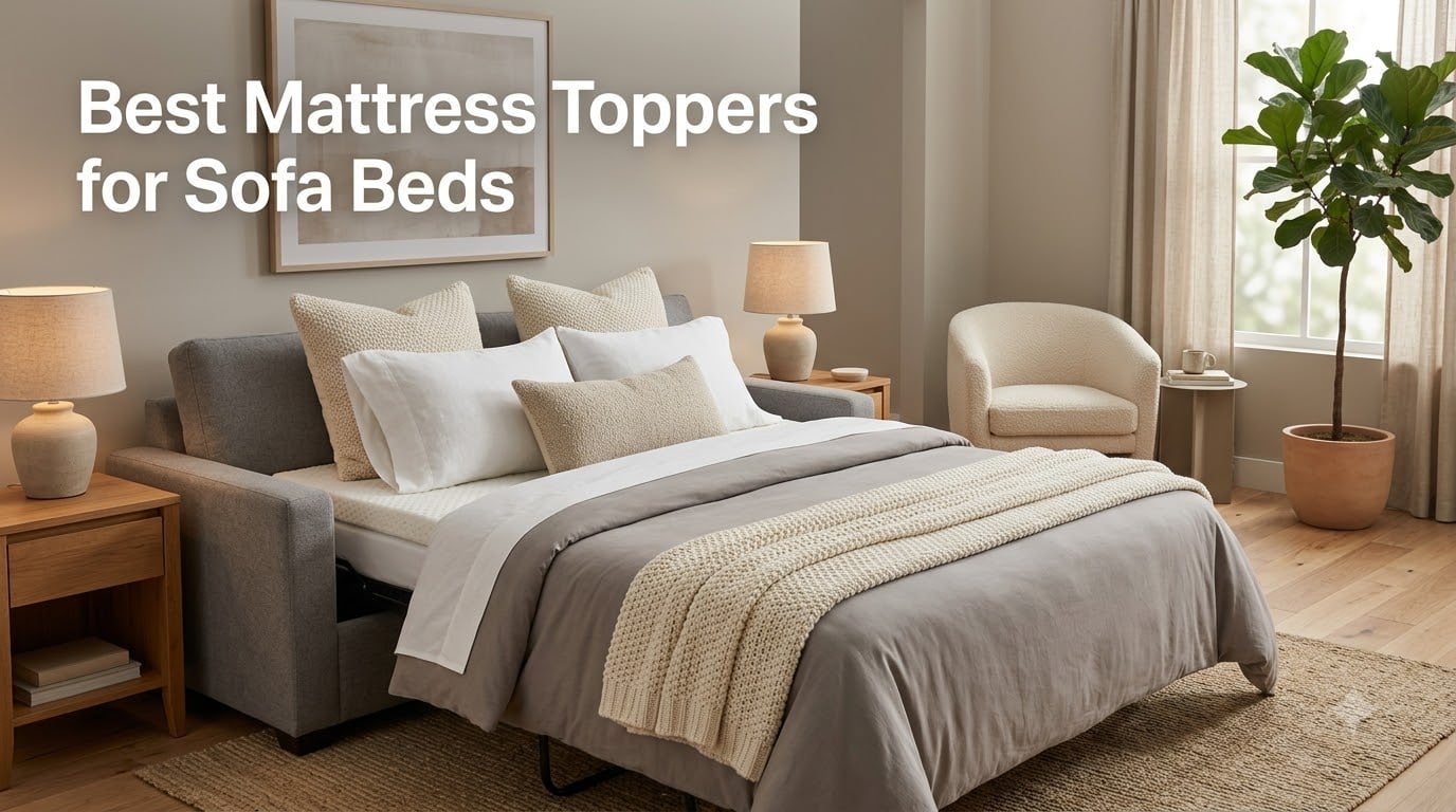 Best Mattress Toppers for Sofa Beds