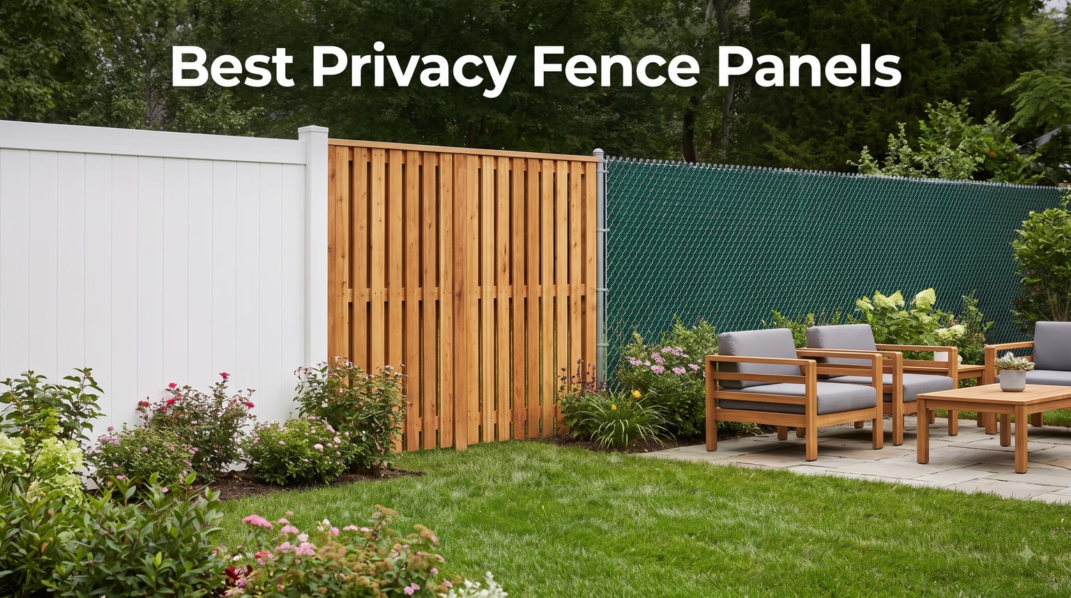 Best Privacy Fence Panels