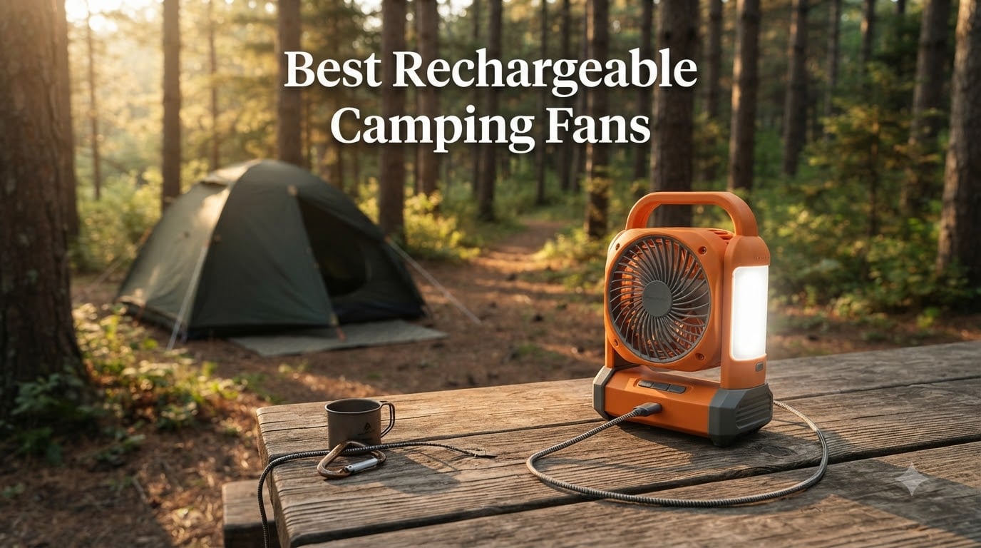 Best Rechargeable Camping Fans