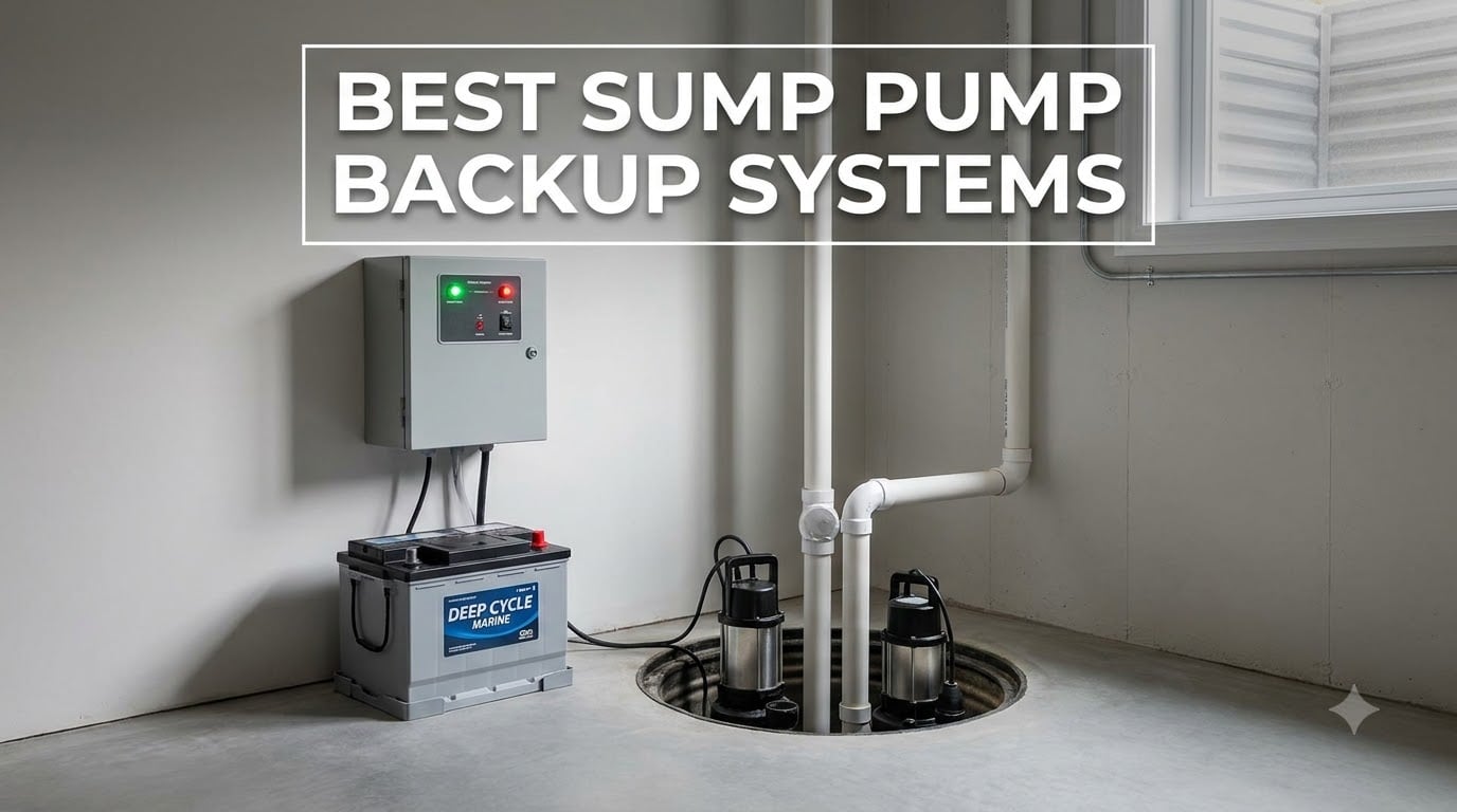 Best Sump Pump Backup Systems