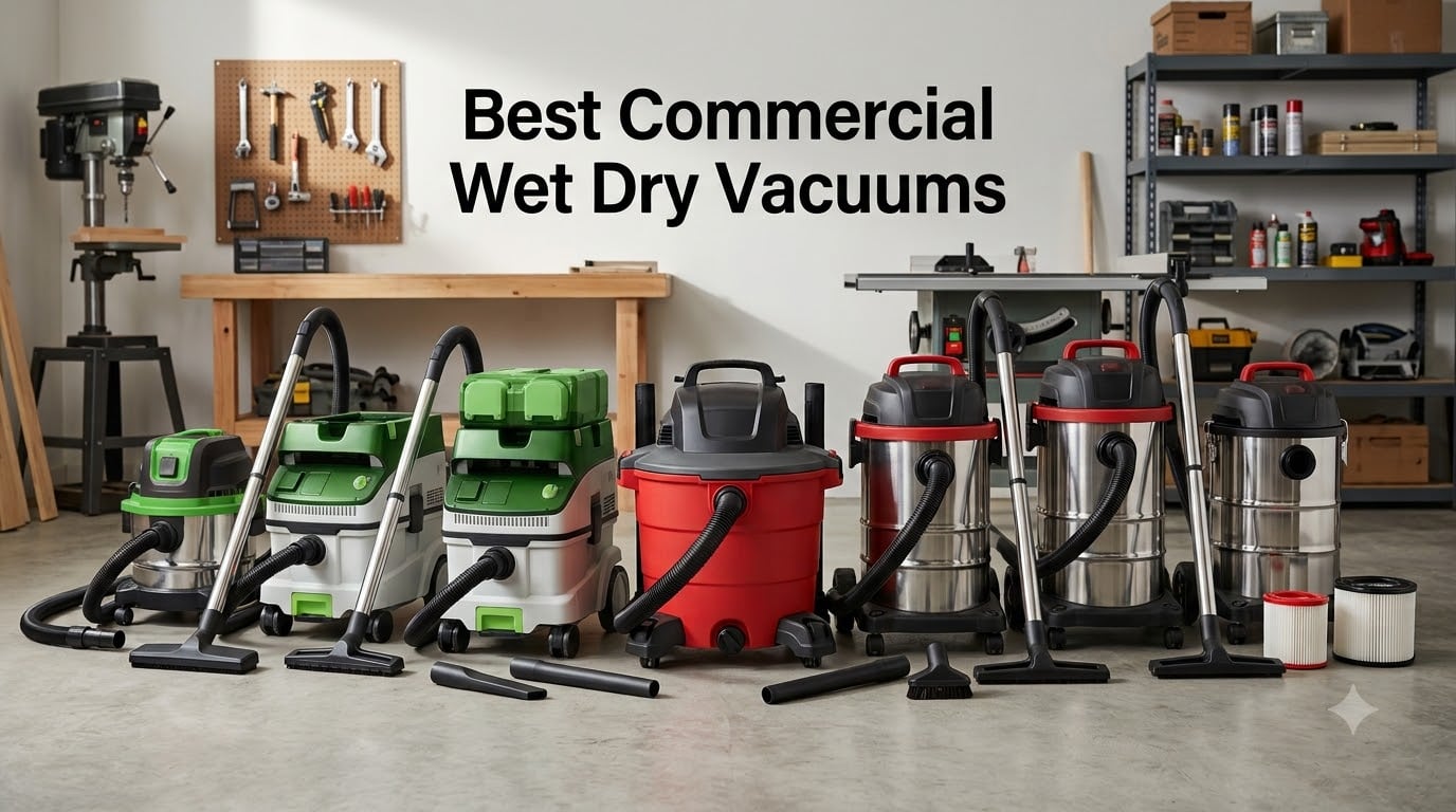 Best Commercial Wet Dry Vacuums