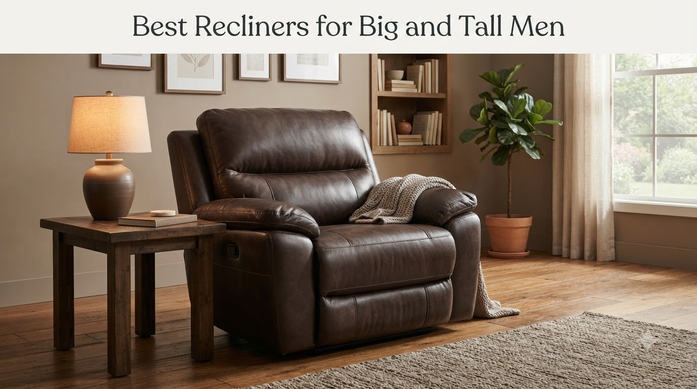 Best Recliners for Big and Tall Men