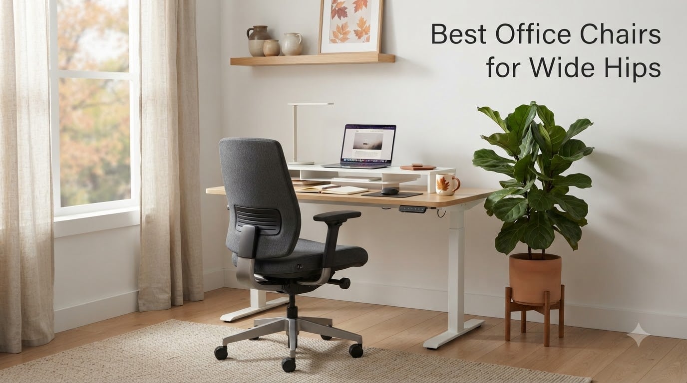Best Office Chairs for Wide Hips