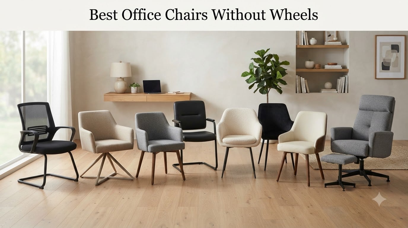 Best Office Chairs Without Wheels