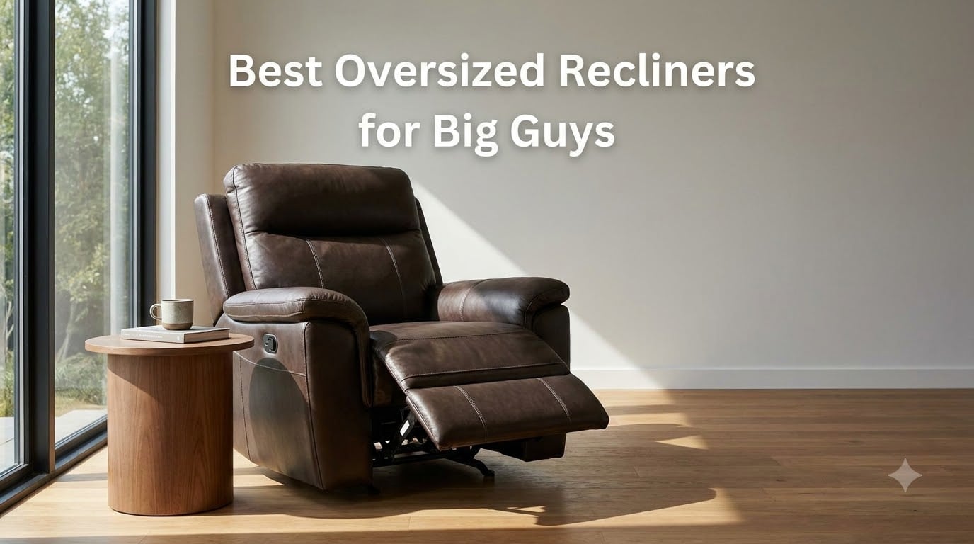 Best Oversized Recliners for Big Guys