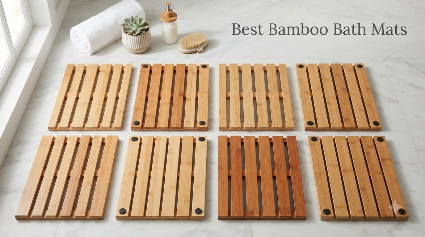 Best Bamboo Bath Mats
