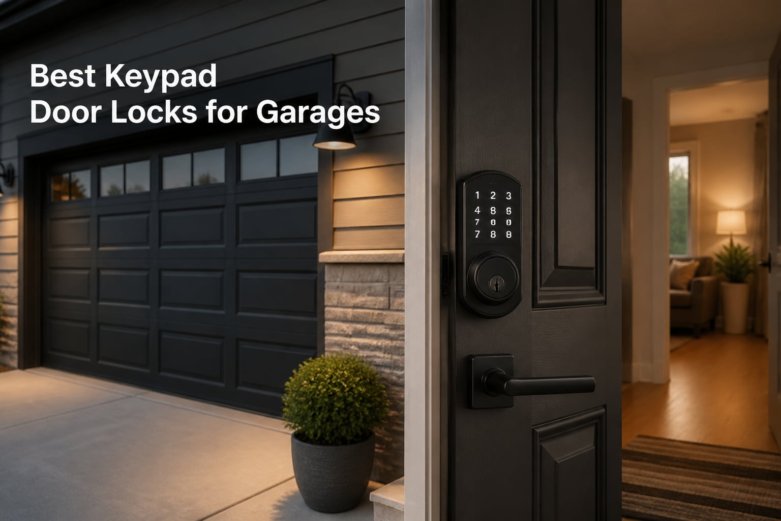 Best Keypad Door Locks for Garages
