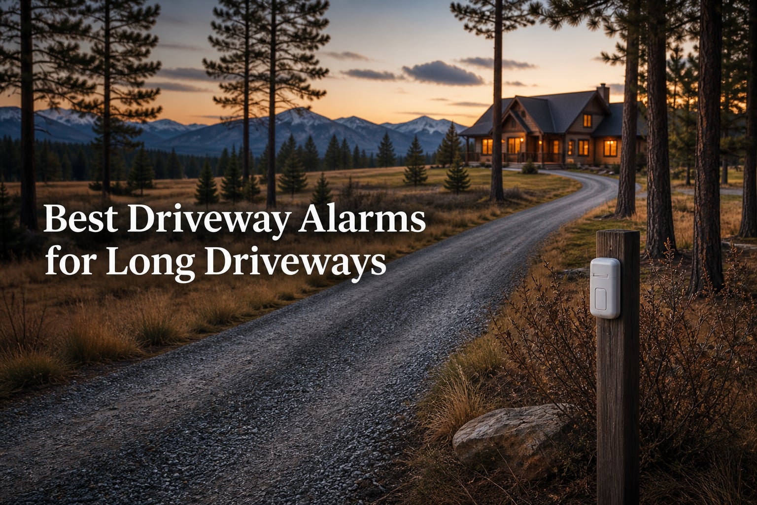 Best Driveway Alarms for Long Driveways