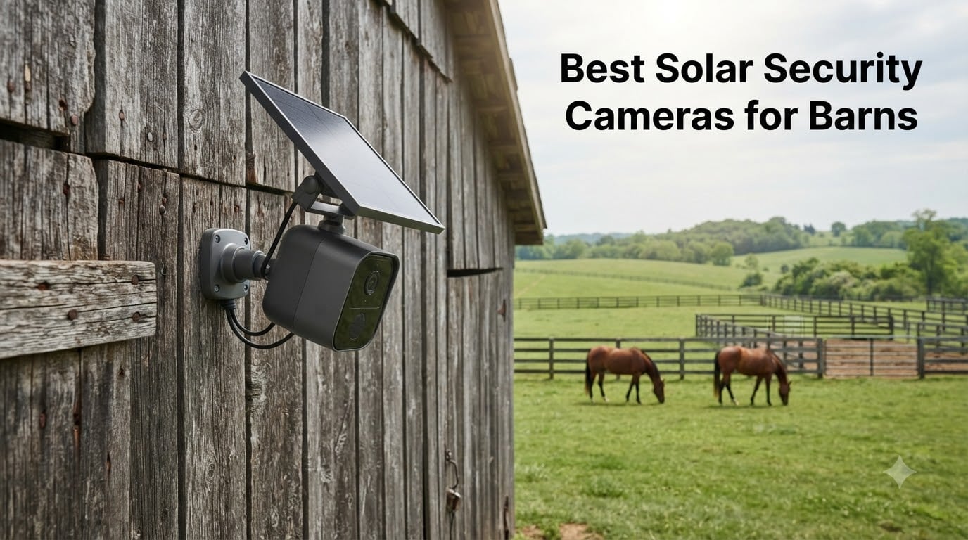 Best Solar Security Cameras for Barns