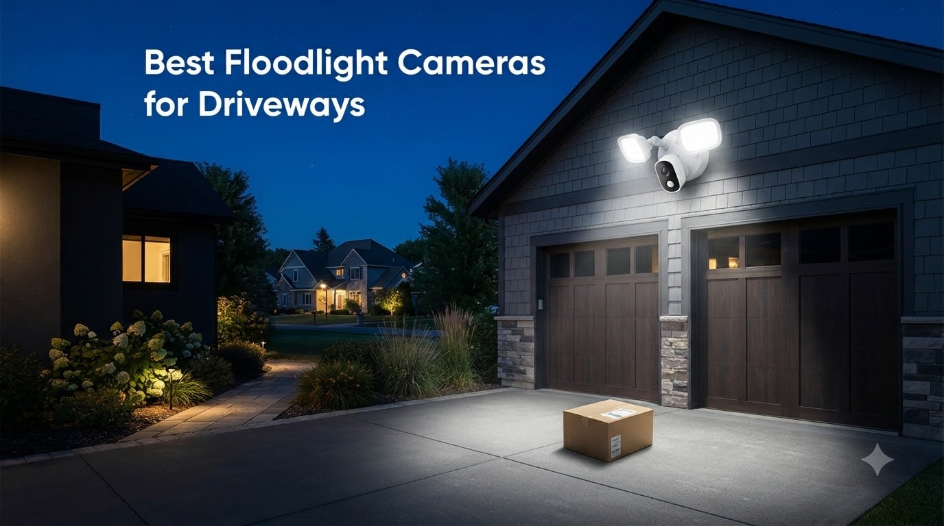 Best Floodlight Cameras for Driveways