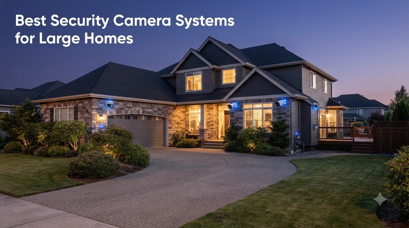 Best Security Camera Systems for Large Homes
