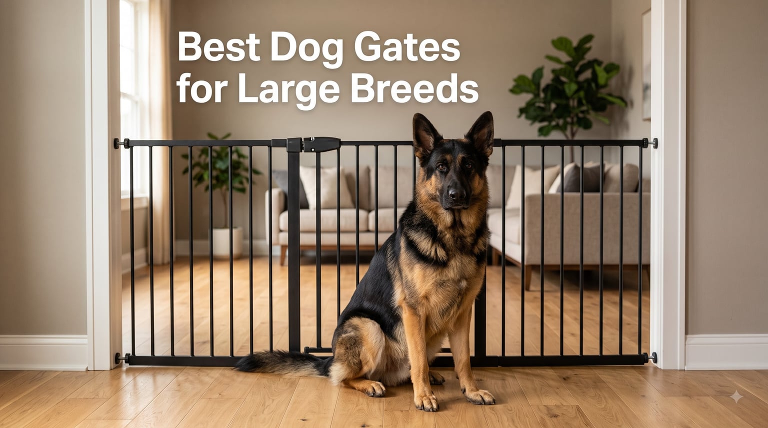 Best Dog Gates for Large Breeds