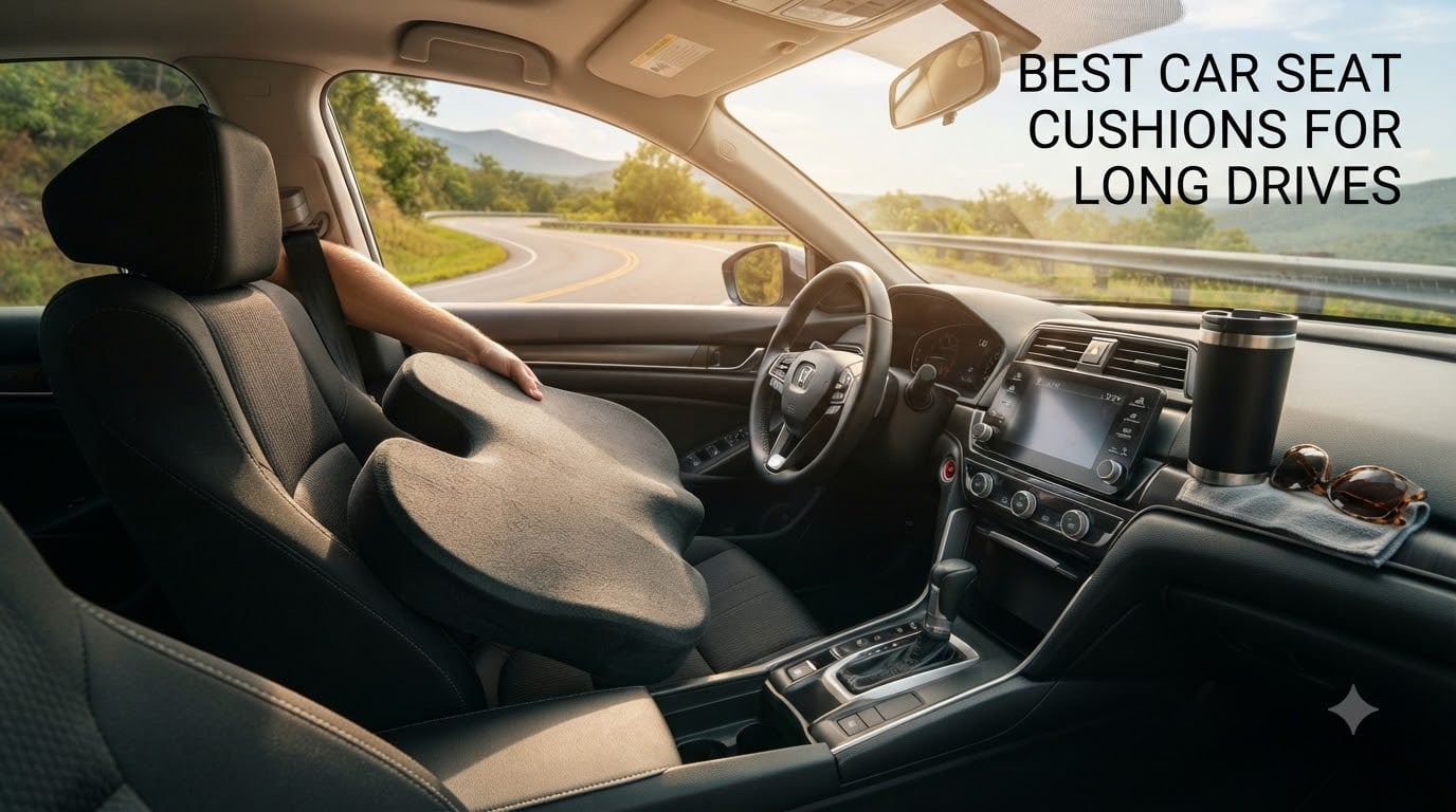 Best Car Seat Cushions for Long Drives