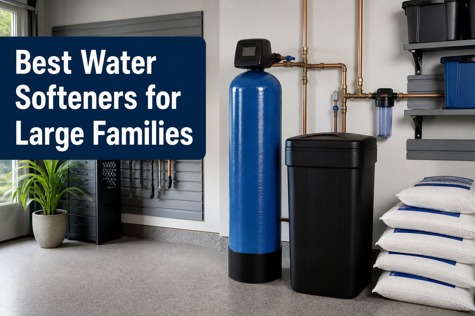 Best Water Softeners for Large Families
