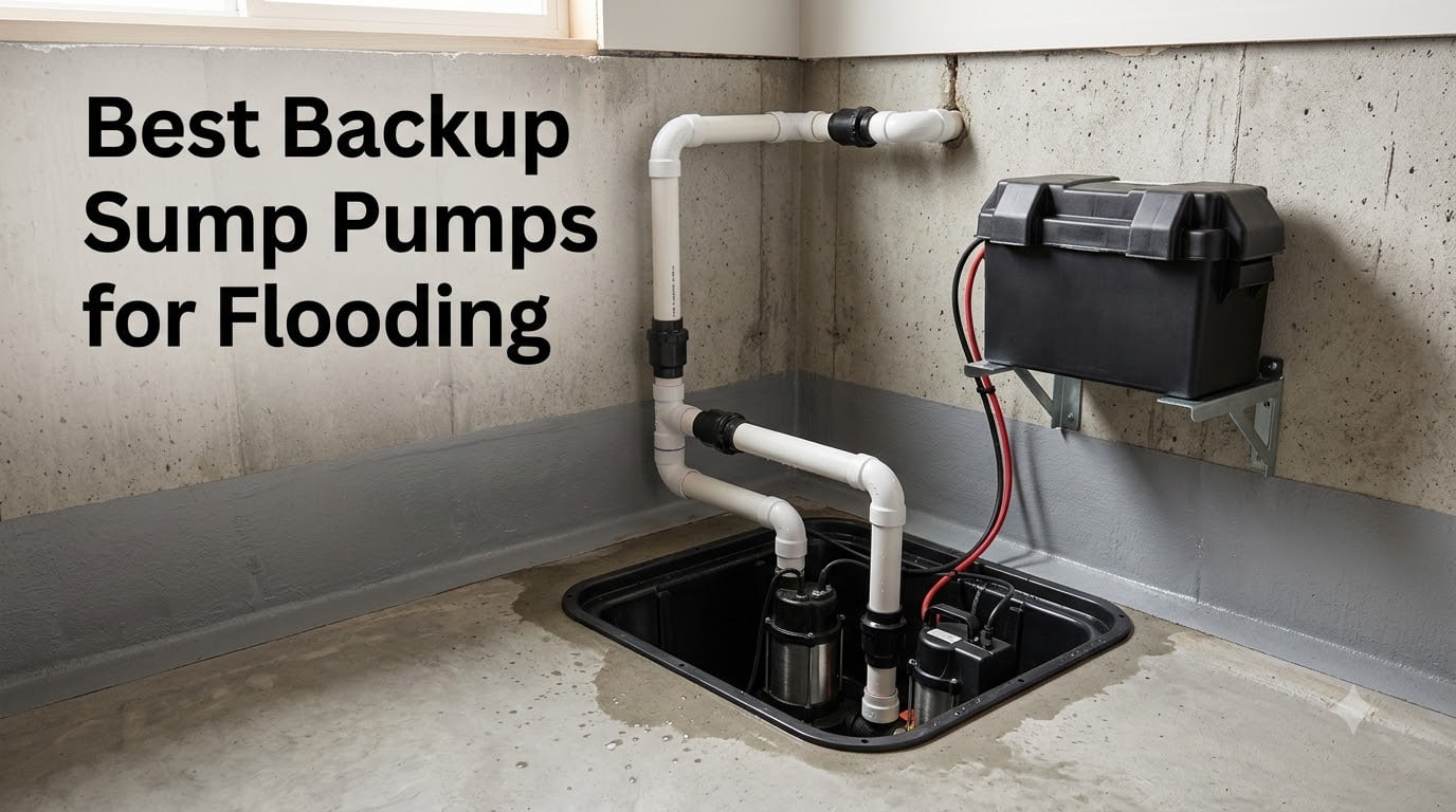 Best Backup Sump Pumps for Flooding
