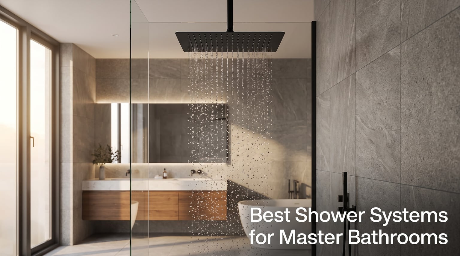 Best Shower Systems for Master Bathrooms